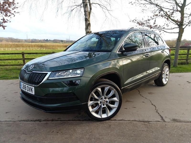 Used Skoda Karoq 2018 Green SUV