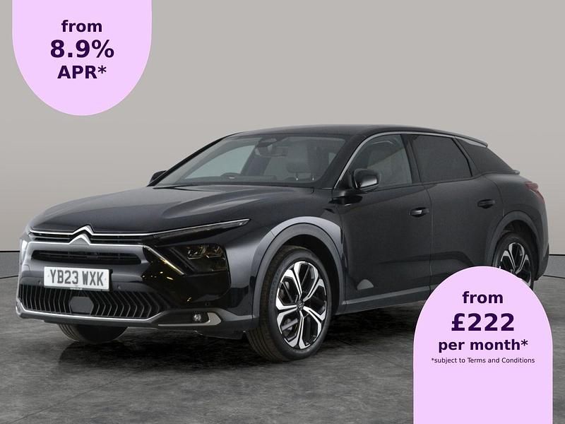 Black Used 2023 Citroën C5 X PureTech Sedan | £16,043 (Fair price) - Image 1/2