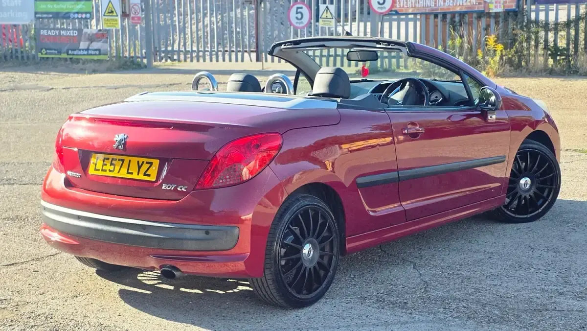 Used Peugeot 207 GT 2008 Red Cabriolet