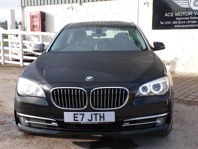 Used BMW 730L Luxury Line 258 HP (189 kW) 2014 Black Sedan