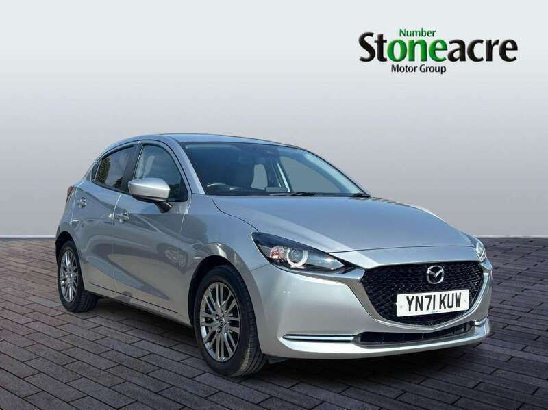 Silver Used 2021 Mazda 2 Inclusive Hatchback | £13,990 (Fair price) - Image 1/4