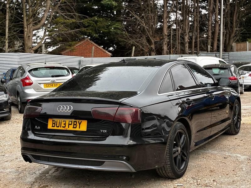 Used Audi A6 S-Line 2013 Black Sedan
