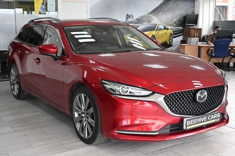 Used Mazda 6 Inclusive 150 HP (110 kW) 2019 Red Estate