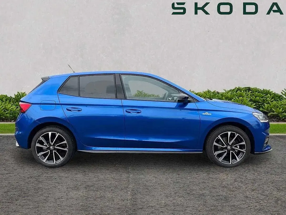 Used Skoda Fabia Monte Carlo 147 HP (108 kW) 2025 Blue Hatchback