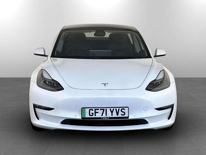 Used Tesla Model 3 Long Range AWD 254 kW (346 HP) 2021 White Sedan