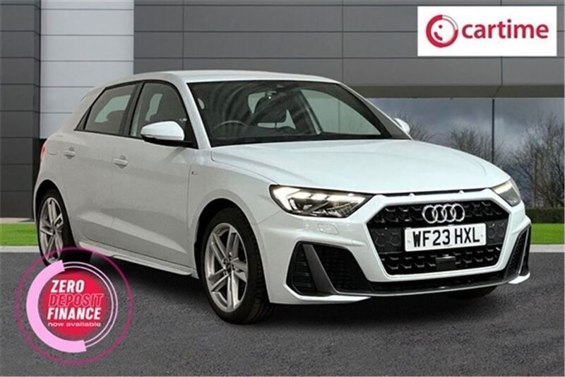 White Used 2023 Audi A1 Sportback S-Line Hatchback | £21,588 (Expensive) - Image 1/3