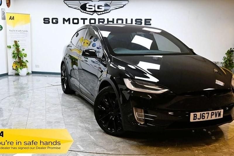 Black Used 2017 Tesla Model X SUV | £24,985 (Good price) - Image 1/1