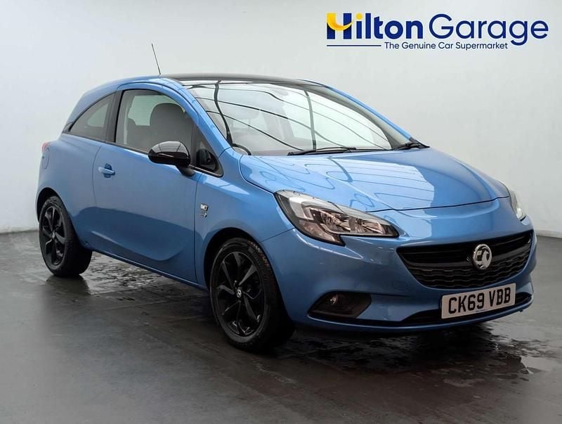 Used Vauxhall Corsa S 90 HP (66 kW) 2019 Blue Hatchback