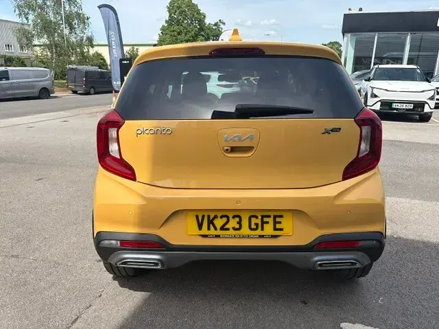 Used Kia Picanto X-Line 2023 Yellow Hatchback