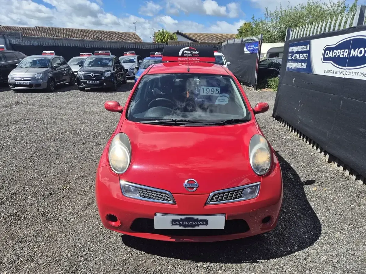 Used Nissan Micra Acenta+ 2008 Red Hatchback