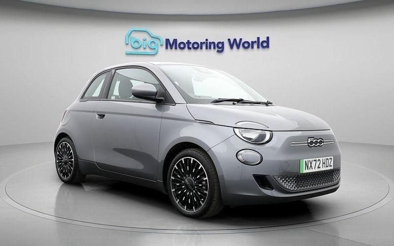 Used Fiat 500e Icon 86 kW (118 HP) 2022 Grey Hatchback