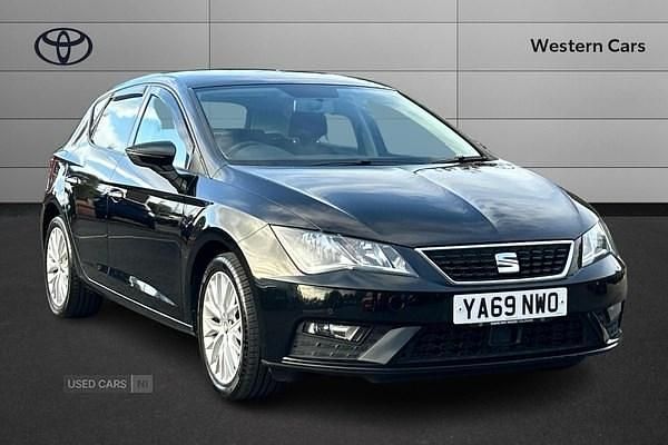 Black Used 2020 Seat Leon SE Dynamic Hatchback | £10,990 (Good price) - Image 1/4