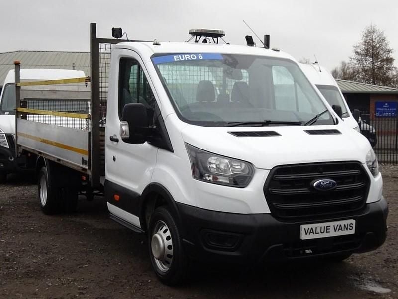 Used Ford Transit 130 HP (95 kW) 2022 White Cabriolet