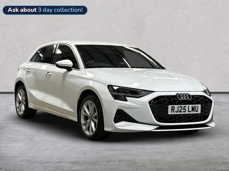 White Used 2025 Audi A3 e-tron Sport Hatchback | £29,949 (A bit pricey) - Image 1/4