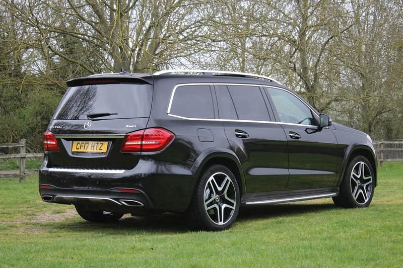 Used Mercedes GLS350 AMG line 2017 Black SUV