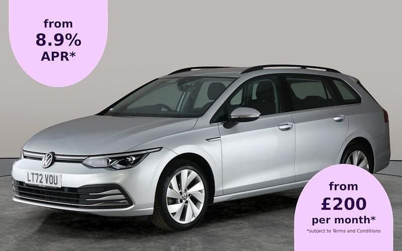 Silver Used 2022 VW Golf VIII Style Estate | £14,751 (Fair price) - Image 1/2