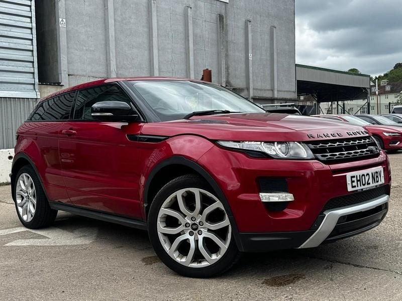 Red Used 2013 Land Rover Range Rover evoque Dynamic Coupe | £8,500 (Fair price) - Image 1/4