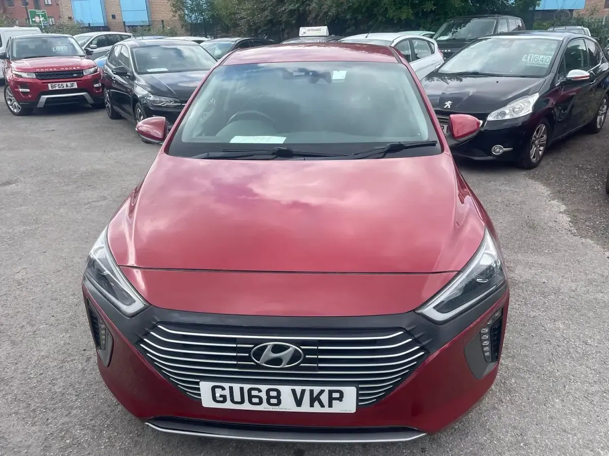 Used Hyundai Ioniq Premium 141 HP (103 kW) 2018 Red Hatchback