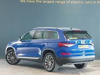 Used Skoda Kodiaq SE L Executive 150 HP (110 kW) 2023 Blue SUV