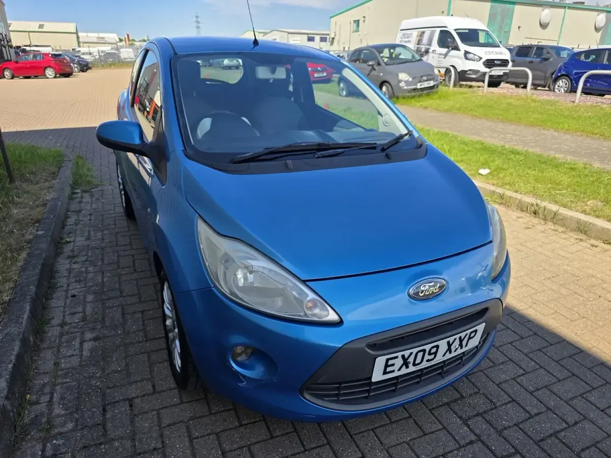 Used Ford Ka Zetec 69 HP (50 kW) 2009 Blue Hatchback