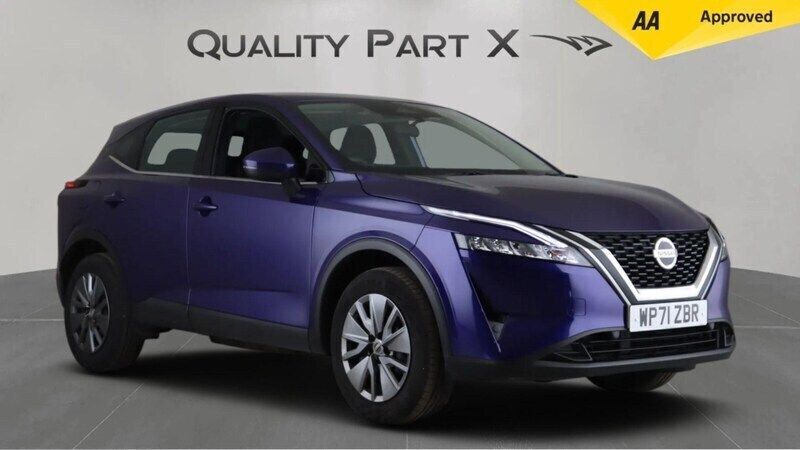 Blue Used 2022 Nissan Qashqai Visia SUV | £12,680 (Super price) - Image 1/4