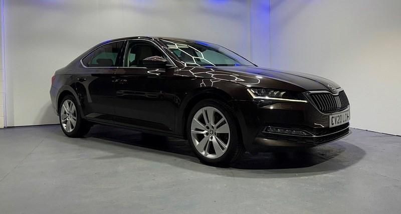 Brown Used 2020 Skoda Superb SE L Hatchback | £15,800 (Good price) - Image 1/4