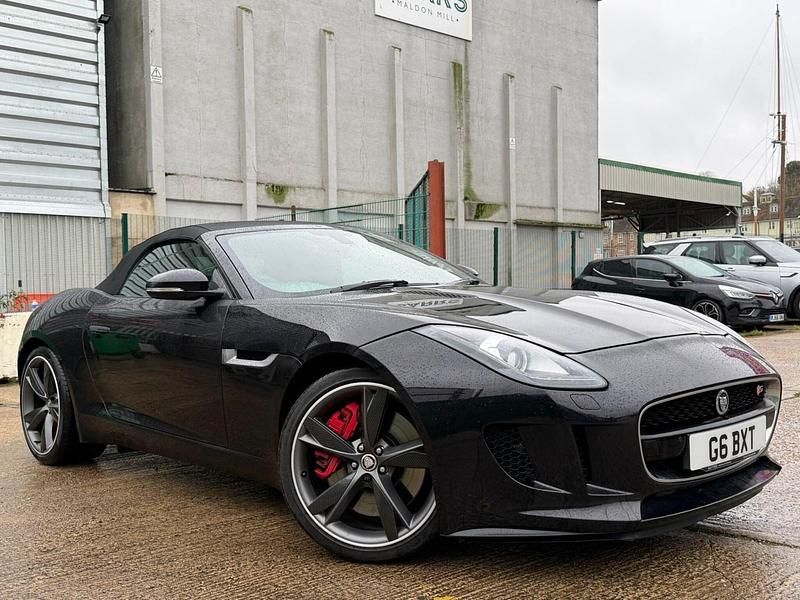 Black Used 2013 Jaguar F-Type R Cabriolet | £23,200 (Fair price) - Image 1/4