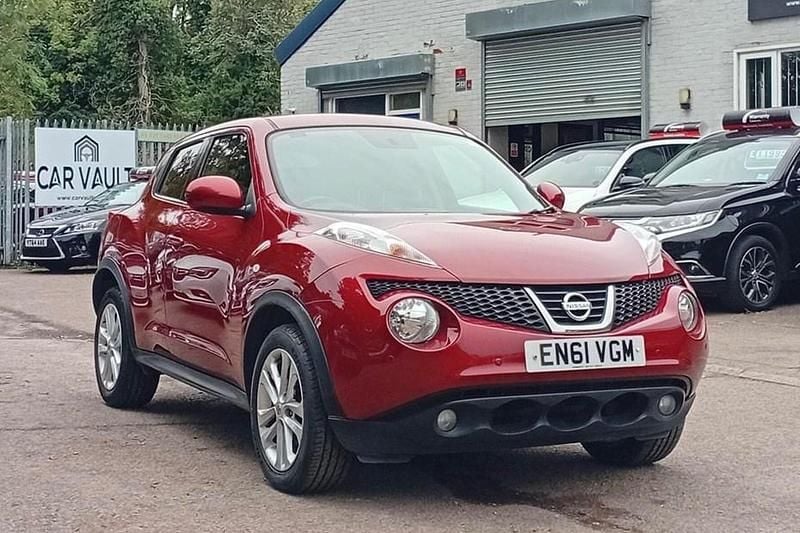Red Used 2012 Nissan Juke Acenta SUV | £1,894 (Good price) - Image 1/1