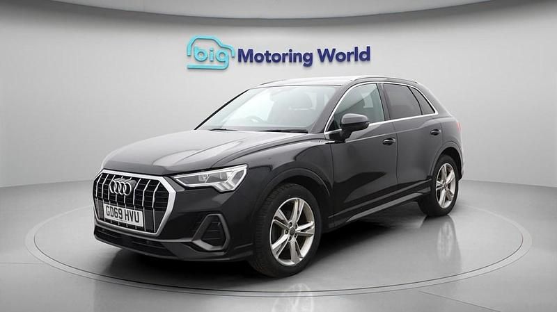 Used Audi Q3 S-Line 150 HP (110 kW) 2019 Black SUV