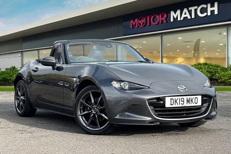 Grey Used 2019 Mazda MX5 Inclusive Cabriolet | £13,995 (Good price) - Image 1/4