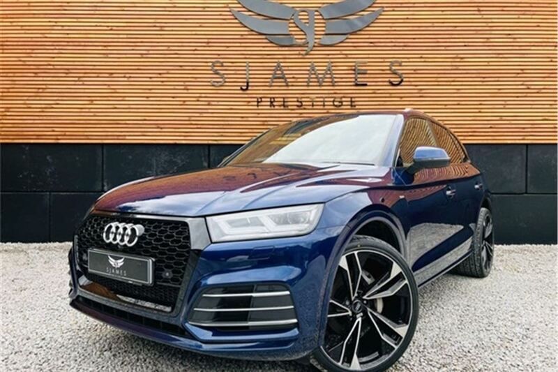Blue Used 2018 Audi Q5 S-Line SUV | £19,980 (Fair price) - Image 1/4