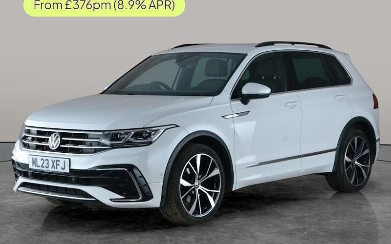 Used VW Tiguan R-line 150 HP (110 kW) 2023 White SUV