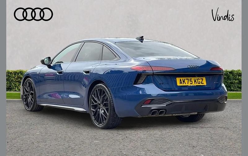 Used Audi A6 S-Line 200 HP (147 kW) 2025 Blue Sedan