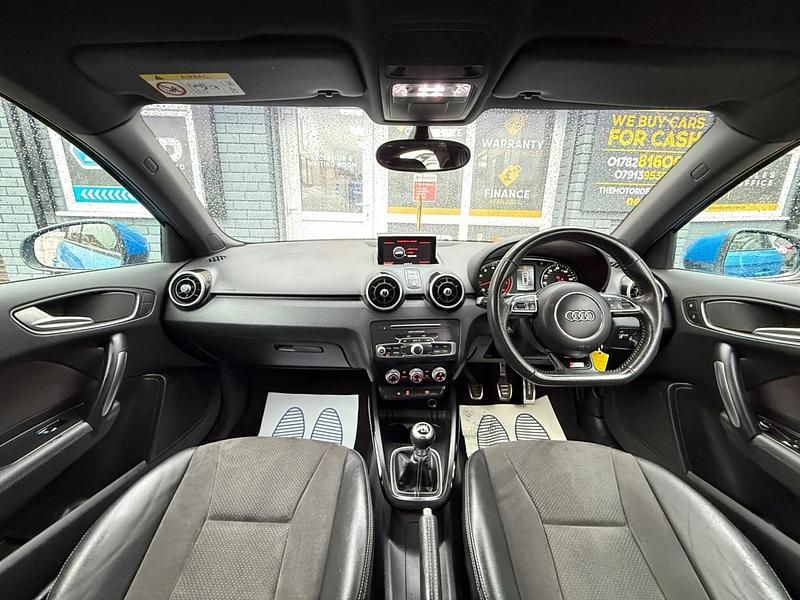 Used Audi A1 Black Edition 2017 Blue Hatchback