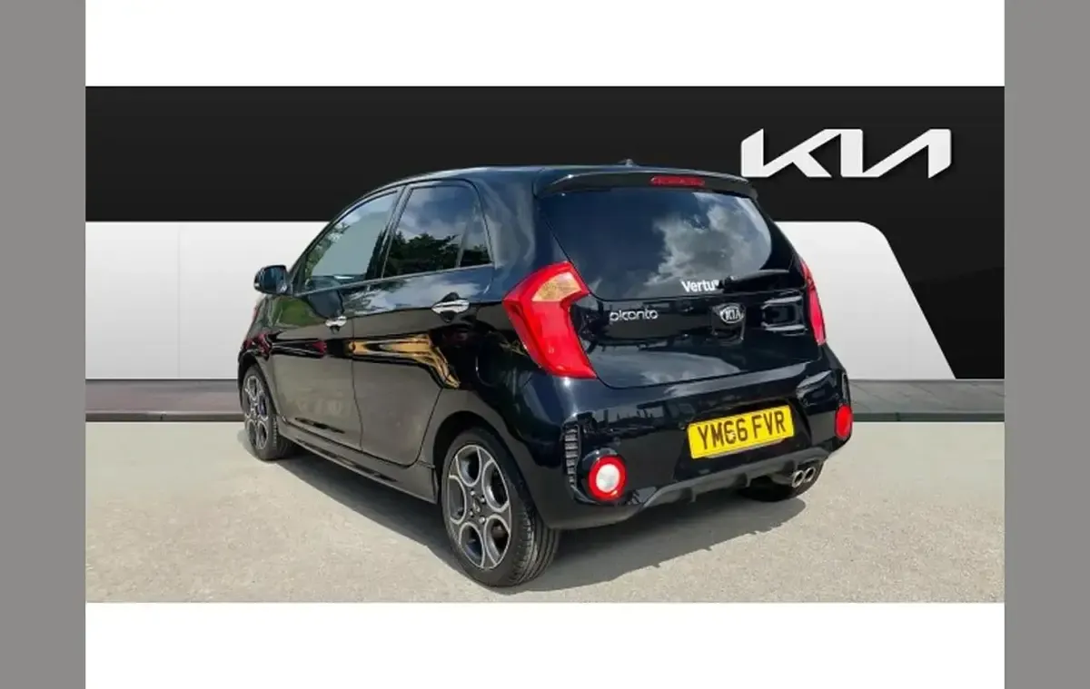 Used Kia Picanto Sport 84 HP (61 kW) 2017 Black Hatchback