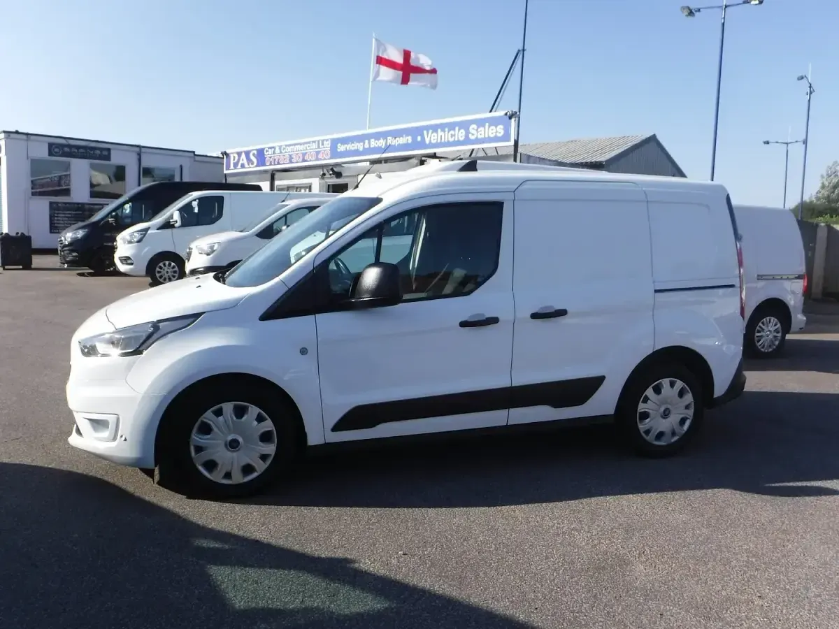 Used Ford Transit Trend 100 HP (73 kW) 2021 White Van
