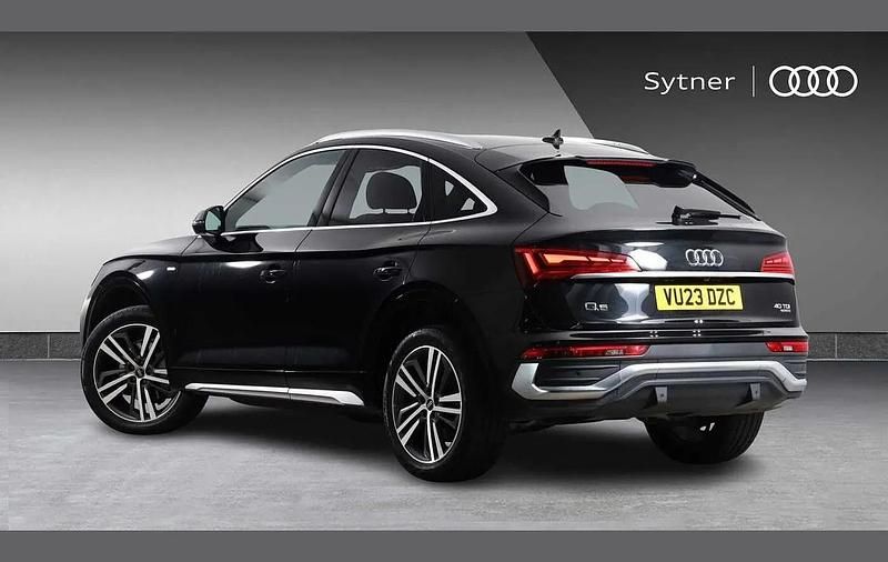 Used Audi Q5 Sportback S-Line 200 HP (147 kW) 2023 Black SUV