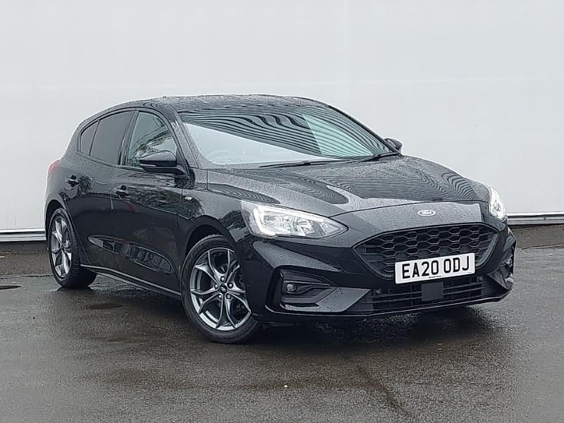 Used Ford Focus ST-Line 125 HP (91 kW) 2020 Black Hatchback