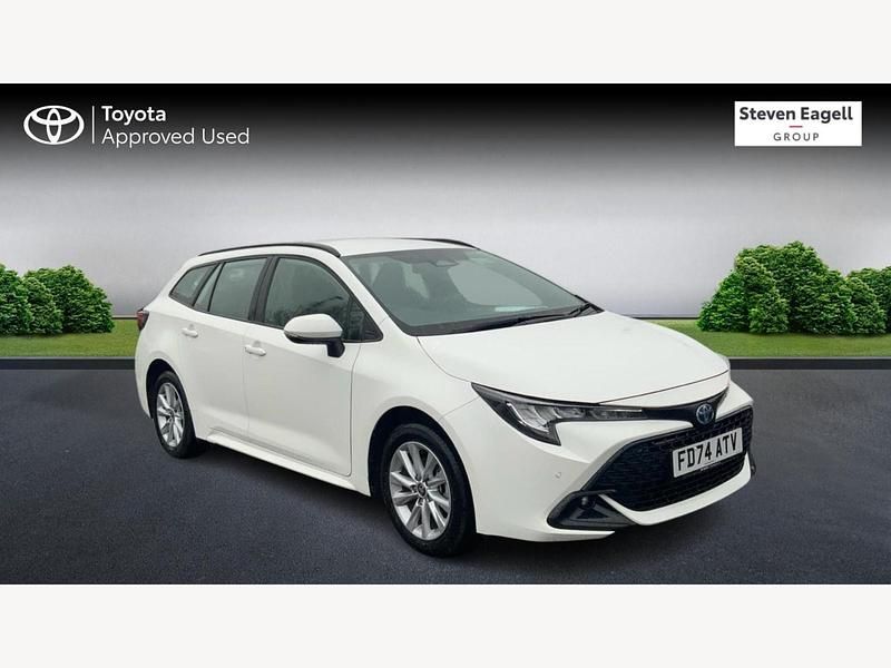 White Used 2024 Toyota Corolla Estate | £24,563 (Fair price) - Image 1/3