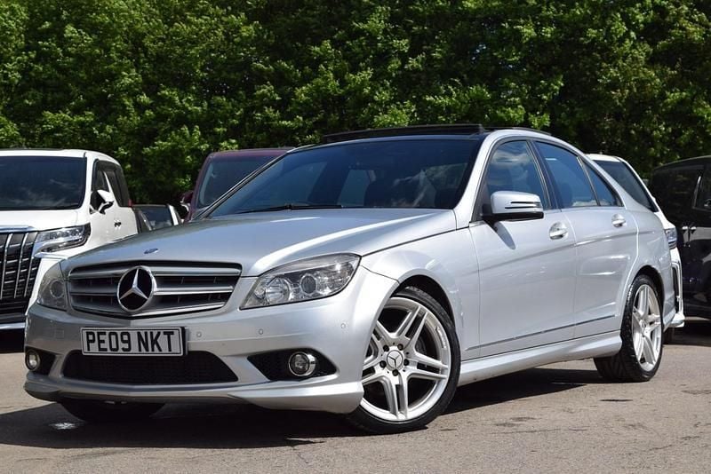Silver Used 2009 Mercedes C220 Sedan | £3,495 (Fair price) - Image 1/4