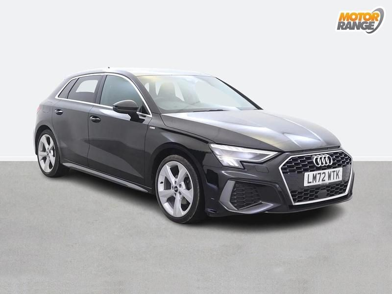 Used Audi A3 S-Line 2022 Black Sedan