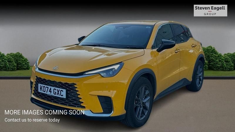 Used Lexus LBX 2025 Yellow SUV