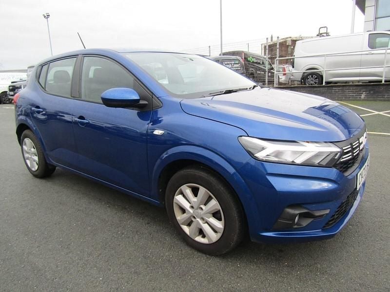 Blue Used 2023 Dacia Sandero Expression Hatchback | £11,499 (Fair price) - Image 1/4