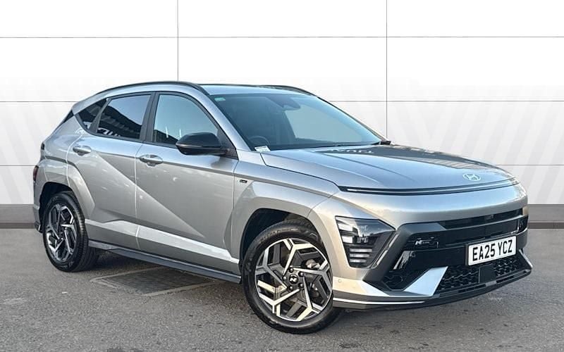 Used Hyundai Kona N Line 137 HP (100 kW) 2025 Silver SUV