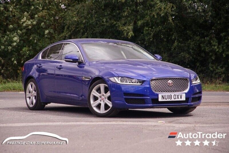 Blue Used 2018 Jaguar XE Portfolio Sedan | £14,799 (A bit pricey) - Image 1/4