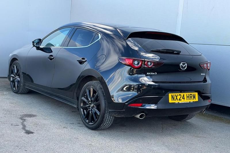 Used Mazda 3 Homura-Line 120 HP (88 kW) 2024 Black Hatchback