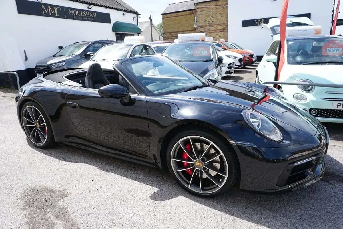 Used Porsche 911 2020 Black Cabriolet