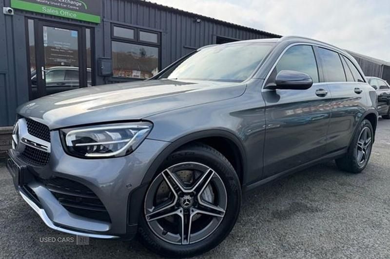 Used Mercedes GLC220 AMG line 194 HP (142 kW) 2019 Grey Estate