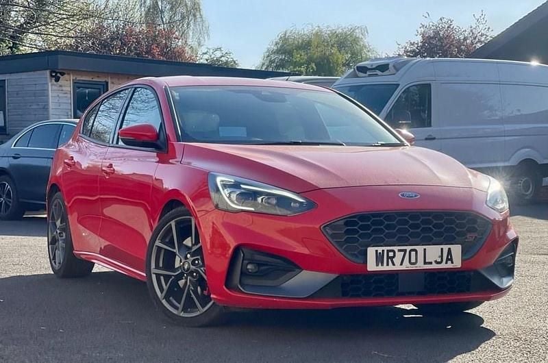 Red Used 2020 Ford Focus ST Hatchback | £9,700 (Good price) - Image 1/4