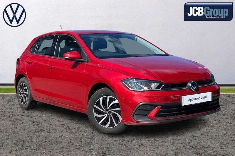Red Used 2022 VW Polo Life Hatchback | £13,990 (Fair price) - Image 1/4